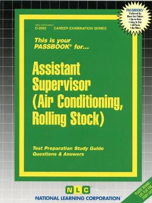 Book cover for Assistant Supervisor (Air Conditioning, Rolling Stock)