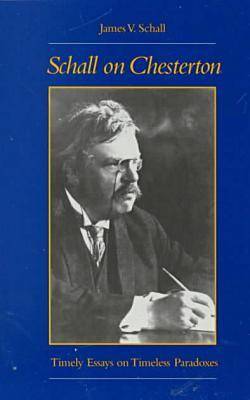 Book cover for Schall on Chesterton