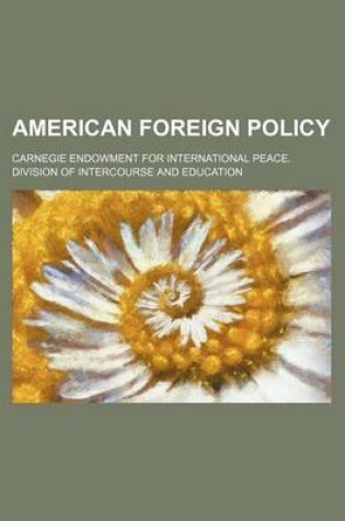 Cover of American Foreign Policy