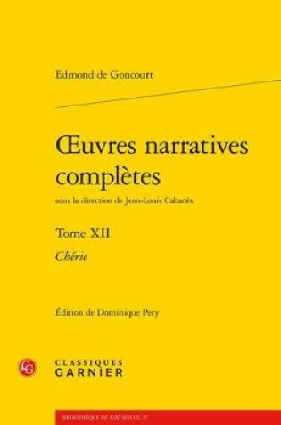 Cover of Oeuvres Narratives Completes