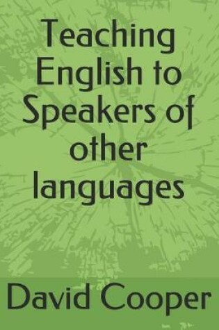 Cover of Teaching English to Speakers of other languages