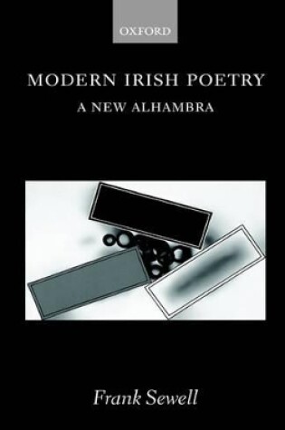 Cover of Modern Irish Poetry: A New Alhambra