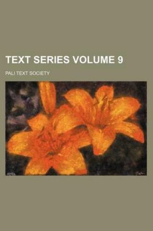 Cover of Text Series Volume 9