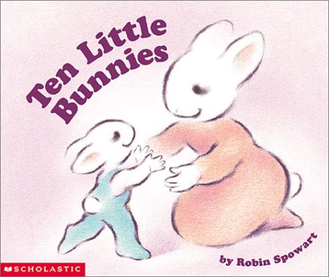 Book cover for Ten Little Bunnies