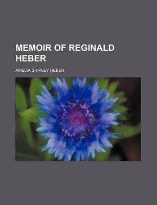 Book cover for Memoir of Reginald Heber