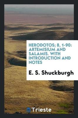 Book cover for Herodotos; 8, 1-90