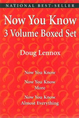 Book cover for Now You Know: 3 Volume Boxed Set