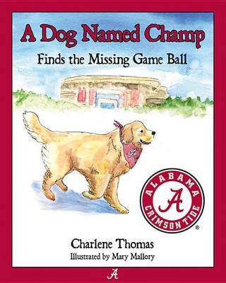 Book cover for A Dog Named Champ Finds the Missing Game Ball