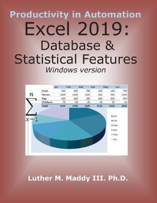 Book cover for Excel 2019