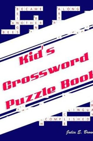 Cover of Kid's Crossword Puzzle Book