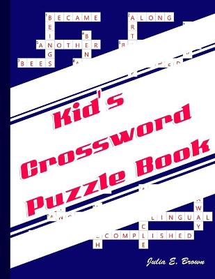 Cover of Kid's Crossword Puzzle Book