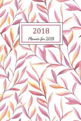 Cover of planner for 2018