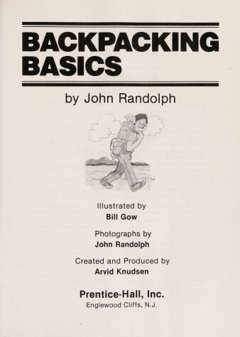Book cover for Backpacking Basics