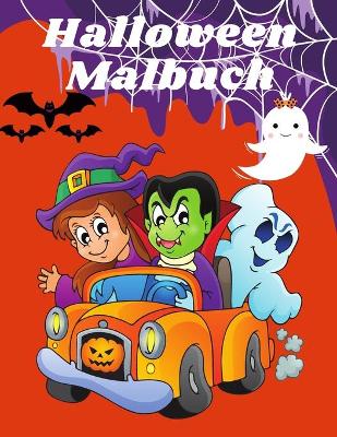 Book cover for Halloween malbuch