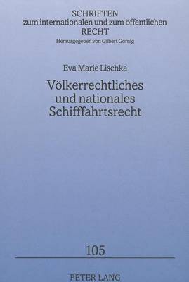 Book cover for Volkerrechtliches Und Nationales Schifffahrtsrecht