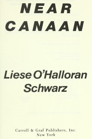 Cover of Near Canaan