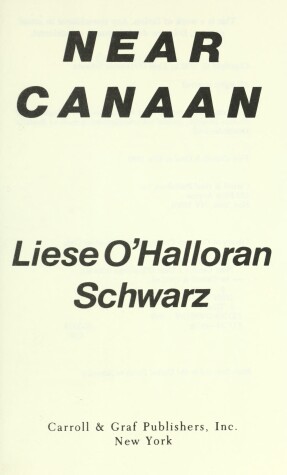 Book cover for Near Canaan