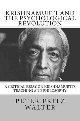 Book cover for Krishnamurti and the Psychological Revolution