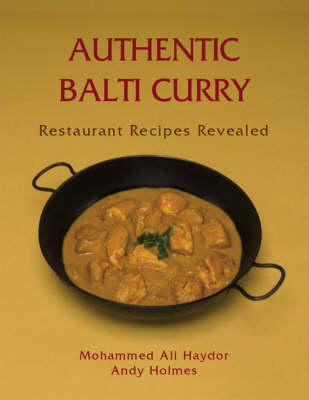 Book cover for Authentic Balti Curry