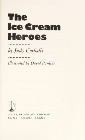 Book cover for The Ice Cream Heroes