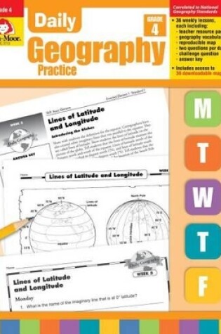 Cover of Daily Geography Practice Grade 4