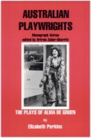Cover of The Plays of Alma de Groen