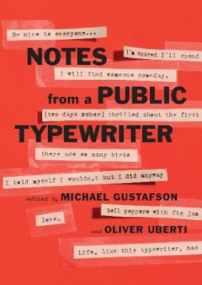 Book cover for Notes from a Public Typewriter