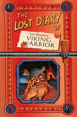Book cover for The Lost Diary Of Erik Bloodaxe, Viking Warrior