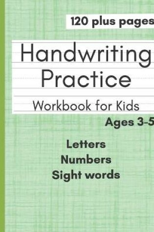 Cover of Handwriting Practice Workbook for Kids