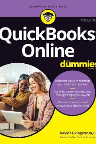 Cover of QuickBooks Online For Dummies, 7e