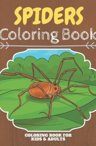 Cover of Spiders Coloring Book