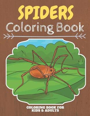 Book cover for Spiders Coloring Book