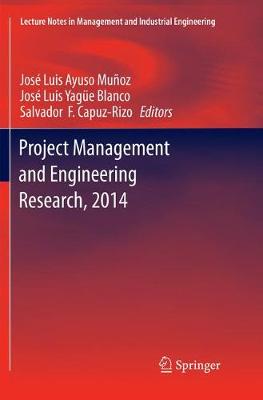 Cover of Project Management and Engineering Research, 2014