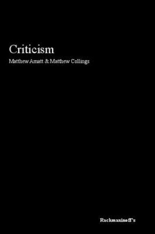 Cover of Criticism