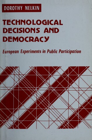 Cover of Technological Decisions and Democracy