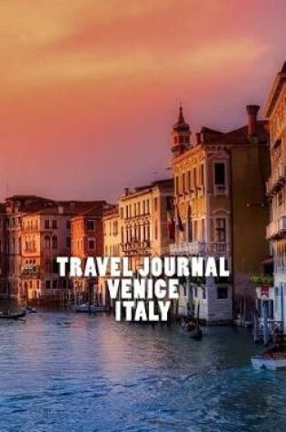 Cover of Travel Journal Venice Italy