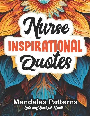 Book cover for Inspirational Nurse Coloring Book