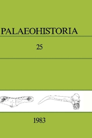 Cover of Palaeohistoria 25 (1983)