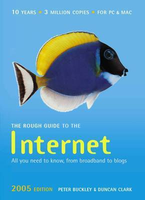 Book cover for The Rough Guide to the Internet 2005