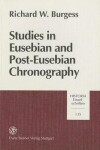 Book cover for Studies in Eusebian and Post-Eusebian Chronography