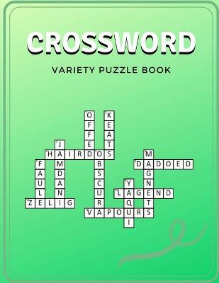 Book cover for Crossword Variety Puzzle Book