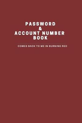 Cover of Password & Account Number Book and Little Telephone/Adress Book