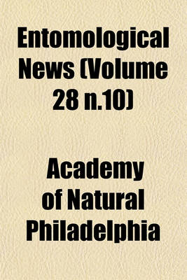 Book cover for Entomological News (Volume 28 N.10)