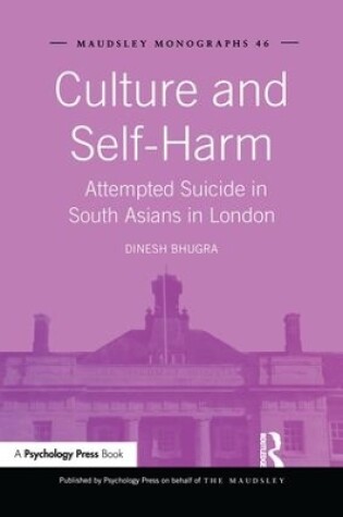 Cover of Culture and Self-Harm