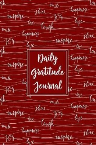 Cover of Gratitude Journal Inspiring Handwritten Words 4