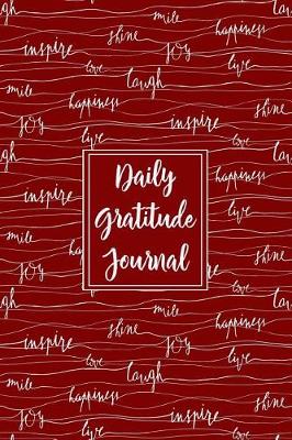 Cover of Gratitude Journal Inspiring Handwritten Words 4