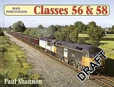 Book cover for Rail Portfolios: Classes 56 & 58