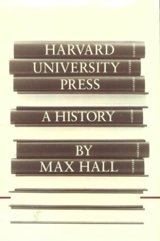 Cover of Harvard University Press