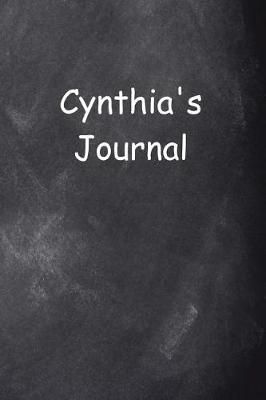 Cover of Cynthia's Personalized Name Journal Custom Name Gift Idea Cynthia