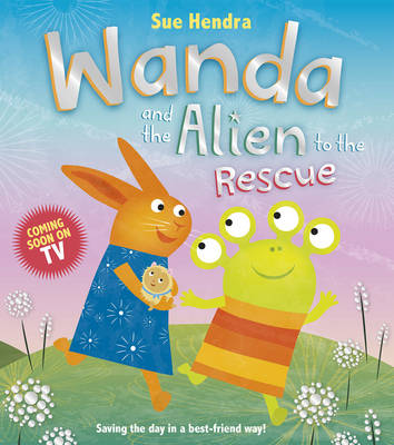 Book cover for Wanda and the Alien to the Rescue